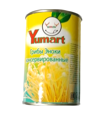 Грибы Эноки 400г*24 Китай: купить за 184₽ | Поставка продуктов в кафе ...