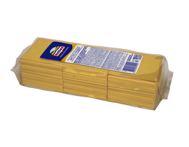 Сыр плавленый ломтевой Бистро Чеддер Hochland 1*84 1*1.107кг 1*6