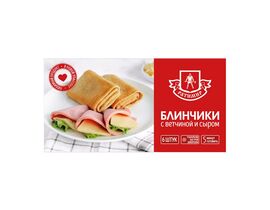 Блинчики с ветчиной и сыром 420г 1шт