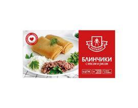 Блинчики с мясом и рисом 420г 1шт