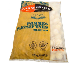 Картофель молодой (паризьен) 20-30мм 2,5кг, 534.012, Farm Frites, 1*4, Бельгия
