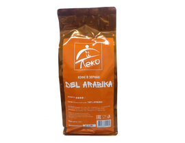 Кофе Леко Дель Арабика 100% зерно 1кг*6