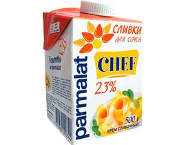 Сливки животные Parmalat 23% 0,5л*12 с крышкой,