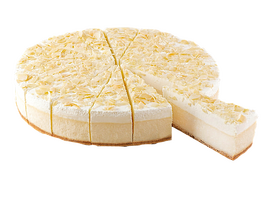 Чизкейк Кокос и Миндаль 1,92кг 16 порций 1х5 Bettys Cake