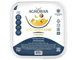 Пюре тропический микс 1кг*6, AGROBAR, Россия