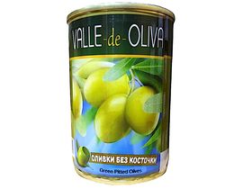 Оливки зеленые б/к 280г 1*12 Valle de Oliva