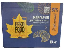 Спред для слоеного теста EFKO FOOD Professional 82% 1*10кг (маргарин)
