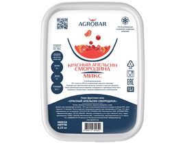 Пюре красный апельсин - смородина (Ред Сан) 250г*12, AGROBAR, Россия