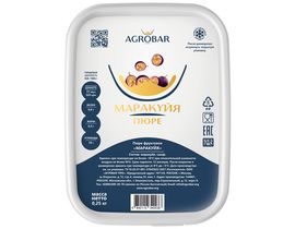 Пюре маракуйя 250г*12, AGROBAR, Россия