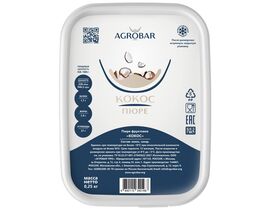 Пюре кокос 250г*12, AGROBAR, Россия