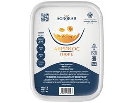 Пюре абрикос 250г*12, AGROBAR, Россия