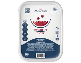 Пюре вишня 250г*12, AGROBAR, Россия