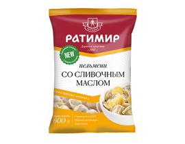 Пельмени со сливочным маслом 600г 1шт