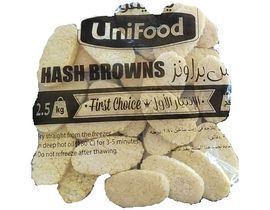 Картофельные хашбрауны 2,5кг , 1шт*4 Unifood, Египет