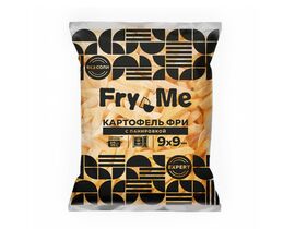 Картофель-фри 9х9 2,5кг в панировке, Fry Me 1шт*5 Россия