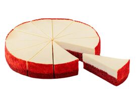 Чизкейк Красный бархат 1,5кг 12 порций 1х5 Bettys Cake