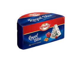 Сыр с благородной голубой плесенью Royal Bleu PRESIDENT 55% (вес головы 1,2кг) 1кг