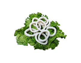 Кальмар кольца 3-9 см 8% 450г 1шт*20 Китай