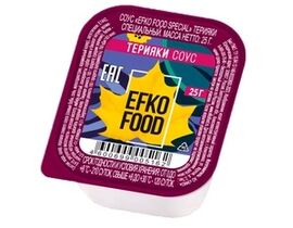 Соус порционный Терияки EFKO FOOD 25г 1шт*125