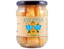 Кукуруза в початках 370мл 1*12 Sunfeel
