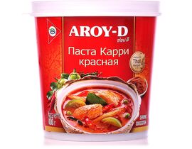 Паста Карри Красная AROY-D, Тайланд, 400г*24, пластик