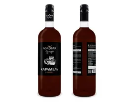 Сироп карамель, AGROBAR 1л ст/б 1шт Россия