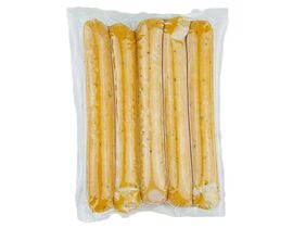 Сосиски для хот-догов из сочные куриные зам в/у ( 10шт х 75 гр шт) 1уп*12 Ремит