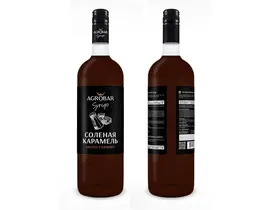 Сироп соленая карамель, AGROBAR 1л ст/б 1шт Россия