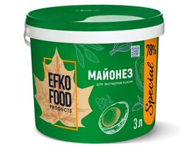 Майонез EFKO FOOD Special 78% 3кг 1шт (аналог Оттоги)
