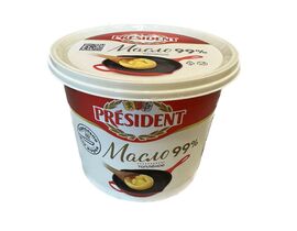 Масло топлёное PRESIDENT 99% 200г 1шт*8 Беларусь																					