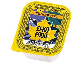 Соус порционный Сырный EFKO FOOD 25г 1шт*125
