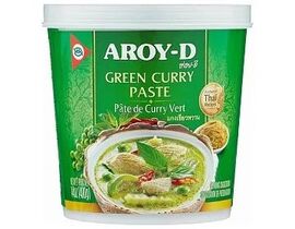 Паста Карри Зеленая AROY-D, Тайланд, 400г*24, пластик