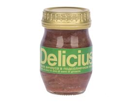 Рыба Анчоусы филе в подсолнечном масле "Delicius" ст/б 90г 1*12