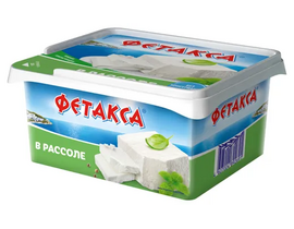Сыр Фетакса мягкий в рассоле Хохланд 400г ванночка  1х6