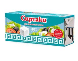 Сыр Сиртаки для греческого салата Original 35% 330г 1шт*15