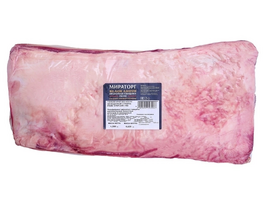 Говядина мраморная Тонкий край б/к зачищенный (Strip loin) PRIME 1 ребро Мираторг (≈5,4кг*2) 1кг