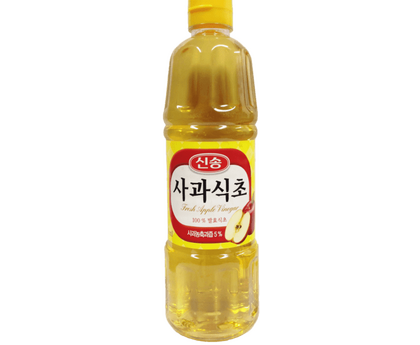 Уксус яблочный 0,9л 1*15 1шт Корея