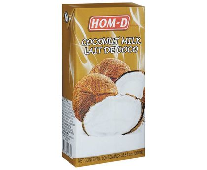 Кокосовое молоко HOM-D, Тайланд, 1000мл*12, тетра пак