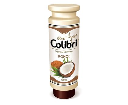Топпинг кокос, Colibri d^Oro  1кг Россия