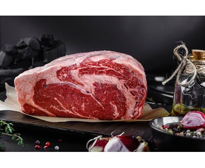 Говядина Ангус для стейков Рибай "Экстра" CHOICE (Спинной отруб, толстый край, Ribeye )  KAZBEEF 1кг, изображение 3