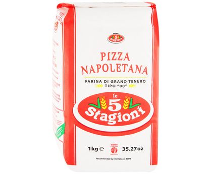 Мука пшеничная из мягких сортов для пиццы Наполетана ОО "Le 5 Stagioni" 1кг*10, Италия