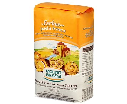 Мука пшеничная из мягких сортов ОО "Молино Грасси" для пасты 1кг*10 Италия