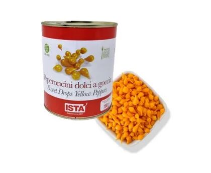 Перец желтый Бикиньо мини сладкий 718г ж/б, 1*12 ISTA, изображение 2
