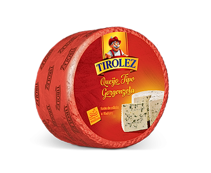 Сыр с благородной голубой плесенью GORGONZOLA 50% 2*3кг