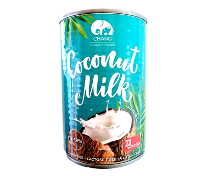 Кокосовое молоко CHANG 17-19%, Тайланд, 400мл*24, ж/б
