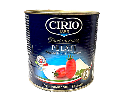 Томаты целые очищ с/с 2550г Pelati, Cirio, Италия 1*6