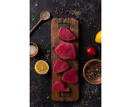 Рыба Тунец филе ЛОИН (трапецевидный) 2.5кг (Премиум) 1кг*25 Китай, изображение 2