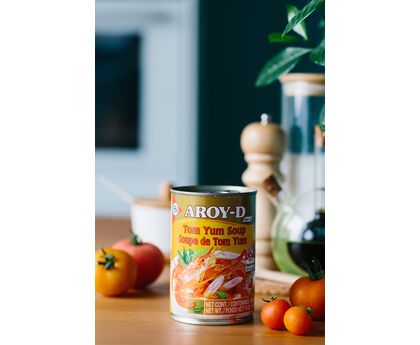 Суп Том Ям 400г Aroy-D 1*24, изображение 2 Суп Том Ям 400г Aroy-D 1*24, изображение 2