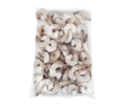 Креветка Ваннамей очищ. с хвостом с/м 16/20 7% глазурь 1кг*10, IQF, Китай, изображение 2