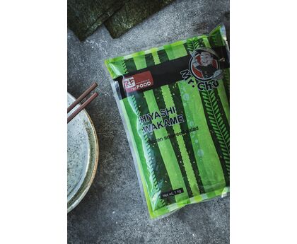 Салат из водорослей вакаме замороженный "Чука" Mr.Chu 15% воды, Китай, 1кг*10, изображение 2